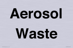 Aerosol Waste